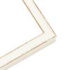 10x17 Shadow Box Frame White | 1.125 Inches Deep Real Wood Distressed Shadowbox Display Frame | UV Resistant Acrylic Front, Acid Free Backing, and Hanging Hardware | Luce Picture Frame Style view 2