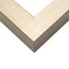 10x12 Shadow Box Frame Silver | 2.25 Inches Deep Real Wood Contemporary Shadowbox Display Frame | UV Resistant Acrylic Front, Acid Free Backing, and Hanging Hardware | Alberta Picture Frame Style view 1