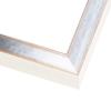 10x10 Shadow Box Frame Silver | 1.625 Inches Deep Real Wood Contemporary Shadowbox Display Frame | UV Resistant Acrylic Front, Acid Free Backing, and Hanging Hardware | Zola Picture Frame Style view 2