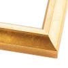 10x42 Shadow Box Frame Gold | 1.75 Inches Deep Real Wood Traditional Shadowbox Display Frame | UV Resistant Acrylic Front, Acid Free Backing, and Hanging Hardware | Cheyenne Picture Frame Style view 3
