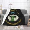 Us 10th Special Forces Group Airborne Badge Cozy Up with Our Ultra-Soft Fleece Blanket - Perfect for Home and Travel 60"x50" view 2