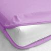 3 PC Zipper Fitted Sheet California King Zipper Fitted Sheet 8" Inch Deep Pocket - 750 TC 100% Egyptian Cotton Sateen Weave Zipper Mattress Cover Lavender Color view 1