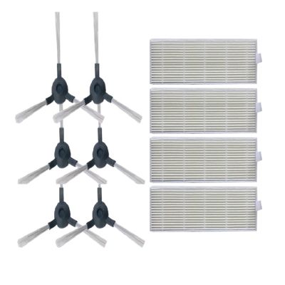 McbeAn Vacuum Cleaner Side Brushes Filters Compatible for EZIclean ONE Aspirateur Robot Laveur Compatible for Aqua Vacuum Cleaner Accessories Parts Replacement