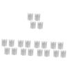 minkissy 20pcs Multi-use Storage Jars for Tea Powder and Balm Wide Mouth Canisters Screw Caps for Organizing Items and Craft Supplies view 1
