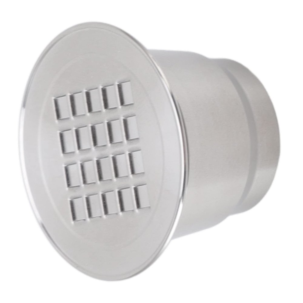 Stainless Steel Coffee Filter Fat Coffee Capsules, Coffee Machine Capsules Recyclable Refillable Coffee Pod Reusable Cafe Capsule Filter for Maker Machine