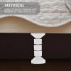 Homoyoyo 2pcs Adjustable Headboard Stoppers Bed Frame -Shake Tool Noise Reduction and Dampening for Bed Sofa and Cabinets Easy Installation Sturdy Material No More Creaking view 3