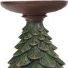 Christmas Tree Candleholder Tealight Candle Holder Festival Tea Light Holder for Xmas Festival Desk Table Decor - Height, 27.5cm view 2