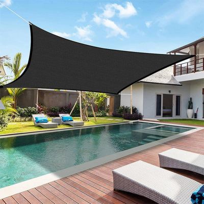 Sun Shade Sail-Canopy,Outdoor Sunshade Swimming Pool Sun Awning - 95% UV Protection - Rectangle Shade Sail-UV Block for Patio Garden Outdoor Facility Outdoor Indoor