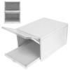 Shoes Box with lids, PP Storage stackable Drawer Container, Cabinet for Home(#1) view 1