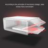 Shoes Box with lids, PP Storage stackable Drawer Container, Cabinet for Home(#1) view 2