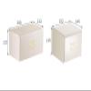 Tissue Box, Toilet Bathroom White roll Paper Holder, Waterproof Toilet Paper Box, Platinum Square Long Tissue Box view 2