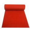 Hamankim Wedding Aisle Runner 10m 20m Event Carpets Non-Slip Bridal Walkway Rug 2mm Polyester red Runway Rugs Roll for Weddings Church Party Decoration Prom Outdoor (Size : 1.5x50m) view 1