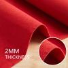 Hamankim Wedding Aisle Runner 10m 20m Event Carpets Non-Slip Bridal Walkway Rug 2mm Polyester red Runway Rugs Roll for Weddings Church Party Decoration Prom Outdoor (Size : 1.5x50m) view 3
