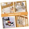 DECHOUS Cube Shelf Bins Dormitory Bedside Storage Metal Hanging Basket Room Organizer view 3