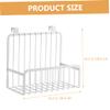 DECHOUS Cube Shelf Bins Dormitory Bedside Storage Metal Hanging Basket Room Organizer view 4