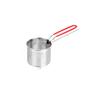 Deep Fryer Basket Round Stainless Steel Fry Baskets With Silicone Handle and Resting Hook for French Chips (12cm) view 1