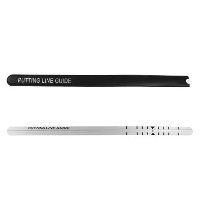 Golf Putter Straight Ruler, Aluminum Golf Practice Putting Alignment Rail, Golf Putting Alignment Training Aid for Putting Green, Indoor and Outdoor Golf Putting Trainer