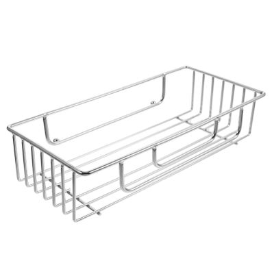 Alipis Shower Organizer Shower Stainless Steel Corner Shelf Wall Storage Rack Hooks