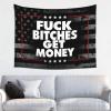 Rqwaaed Fuck Bitches Get Money Tapestry Perfectly Embellishes The Wall 29x37in view 1