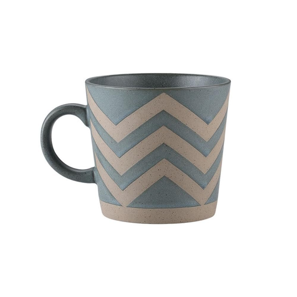 SALFEE 350ml Coffee Cups Nordic Retro Ceramic Coffee Mug Office Tea Mug Couple Water Cup