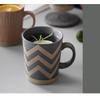 SALFEE 350ml Coffee Cups Nordic Retro Ceramic Coffee Mug Office Tea Mug Couple Water Cup view 3