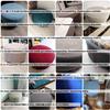 Footstool Slipcover Ottoman Covers Ottoman Footstool Cover Foot Stool Cover Pouffe Cover Footstool Protector Covers Square Rectangle Round Small Large Stretch Jacquard Velvet ( Color : @11 , Size : Ro view 3