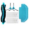 Replacement Side Roller Soft Brush Hepa Filter Mop Cloth Compatible with Cecotec Conga 4090 5090 Robotic Vacuum Cleaner Accessories (Set A) view 1