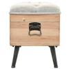 BUKSCYJS Wood Bench Seat, Bedroom Bench, Storage Bench, Suitable for Bedrooms, Living Rooms, Dining Rooms, entrances 43.3" Solid Wood Fir view 2