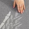 5cm/2Inch Memory Foam Mattress Topper,Medium Firm Mattress Pad High Density Bed Mattress Topper with Removable Washable Cover Skin-Friendly Foam Mattress Topper,Gray,King/180x200cm view 2