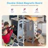 HARPPA Nordo Toddler Tower with Chalkboard, Kitchen Learning Helper, Grey view 2