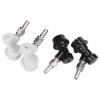 Ball Lock, 4PCS Keg Disconnect Quick Ball Lock, Ball Lock Disconnect Set, Plastic Connector with Adapter Clamp view 3