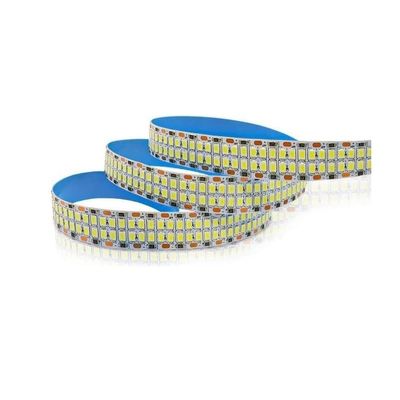 NOAMED Fengyan Landscape Lights 5m SMD2835 Led Strip Self-Adhesive Advertising Light Box Double Row 240/480leds/m Ceiling-Mounted Light Strip LED Street Lamp (Color : 480 LEDs/m-White, Size : 12V)