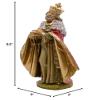 8" Nativity Wise Man | Hand Painted | Add to Creche Manger Scene | Caspar, Melchior, or Balthasar | Great Christian Holiday Home Decoration for Christmas | Made in Italy (Melchior) view 4