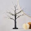 Ginger Ray Black Light Up LED Halloween Spooky Twig Tree Tabletop Decoration view 1