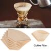 40pcs Cone Coffee Filters, Natural Unbleached Paper Filters, Pour Over Coffee Filters for Coffee Dripper and Drip Coffee Maker(102 6.3 x 3.9") view 3