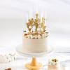 RORPOIR Creative Cake Decorations 2pcs Candlestick Ornaments Wedding Cupcake Decor Birthday Party Supplies view 4