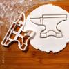 BAKERLOGY Anvil Cookie Cutter - Detailed Biscuit Cutter Design for Baking and Crafts, ideal on fondant, dough, clay view 2