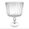 Barski Large Glass Trifle Bowl, with Scallop Design - 9" D - European Beautiful Hand Made Glass - 168 oz (over 5 quarts) Clear view 2