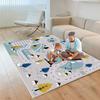 Car Rug Play Mat for Kids,Road Traffic Carpet for Playing Cars Toys, City Life Educational Area Rugs,Race Track Game Mat Children Boy Girl for Children's Room Playroom Nursery 6391inch/160230CM view 2
