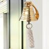 Orca INTERNATIONAL CO.Antique Brass Ship Bell Nautical Hanging Door Bell with Wall Mounted Bracket Gift view 1