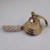 Orca INTERNATIONAL CO.Antique Brass Ship Bell Nautical Hanging Door Bell with Wall Mounted Bracket Gift view 2