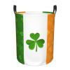 Cloth Hamper - Collapsible Laundry Basket Waterproof - Perfect For Ideal For Clothes Toys Books irish flag view 1