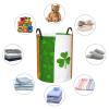 Cloth Hamper - Collapsible Laundry Basket Waterproof - Perfect For Ideal For Clothes Toys Books irish flag view 4