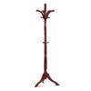 IRYZE Coat Shelf Coat Rack Stand Solid Birch Wood Coat Racks Stand Floor Standing Hanger Rack with Tripod Base for Purse Clothes Hat Umbrella Jacket Coat Coat Holder Coat Hat Rack view 1