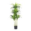 ATMRC Indoor Artificial Tree Brazilwood Simulation Tree Simulation Plant Bonsai Living Room Bedroom Lobby Decoration Fake Tree Artificial Tree(120cm) view 1