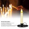 Hapivida Retro Iron Taper Candle Holder, Simple Modern Candlestick Holders Candlelight Stand Creative Retro Candlestick Stand for Pillar/Long Candles(Black) view 3