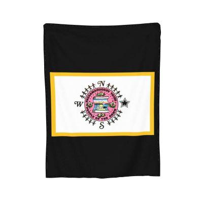 Rqwaaed Passamaquoddy Tribe Throw Blankets Cozy Warm Lightweight Flannel Blanket for Sofa Bed Men and Women