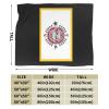 Rqwaaed Passamaquoddy Tribe Throw Blankets Cozy Warm Lightweight Flannel Blanket for Sofa Bed Men and Women view 2