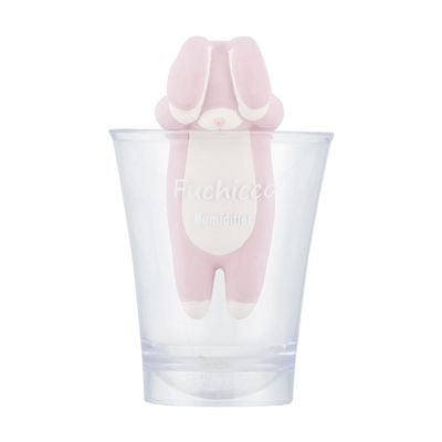 Libuhahato 14102-23 Fuchikko Humidifier, Kubinekko Rabbit (Total Length: Approx. 5.9 inches (15 cm)), Eco Desktop, bunny