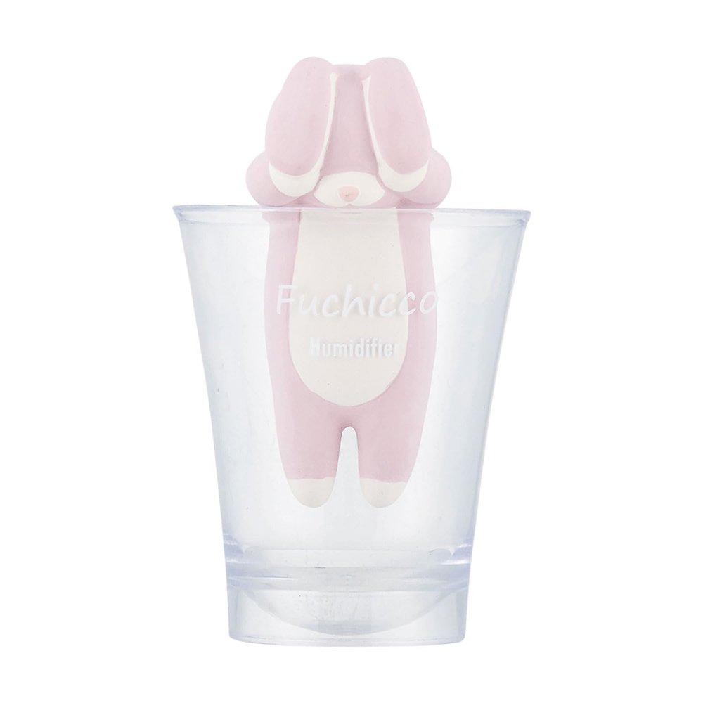 Libuhahato 14102-23 Fuchikko Humidifier, Kubinekko Rabbit (Total Length: Approx. 5.9 inches (15 cm)), Eco Desktop, bunny